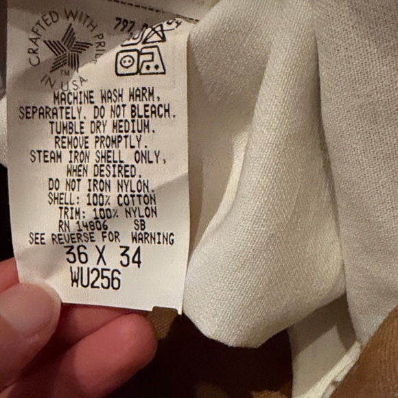 Men's Carhartt Work Pants Size 36x34 - Picture 4 of 5